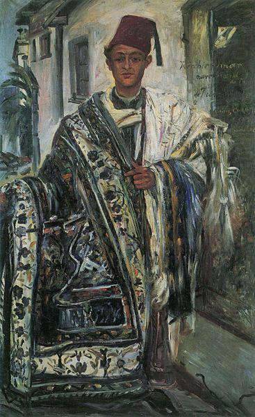 Orientalischer Teppichhandler, Lovis Corinth